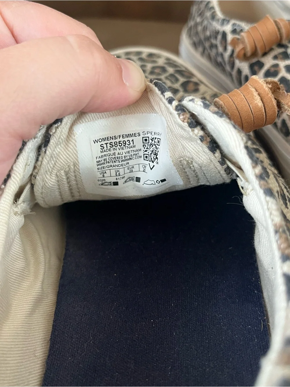 Sperry Leopard Print Slip-On Sneakers - Women's Casual Shoes